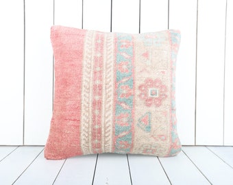 Turkish Kilim pillow, 18x18 inch, 45x45cm kilim pillow cover, home decor, decorative throw pillow, turkish kilim pillow, home decor, pillow