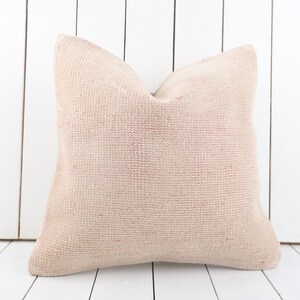 18x18 Decorative Pillow, Kilim Pillow, Authentic Pillow Case, Handwoven Pillow, Boho Pillow, Traditional Pillow Cover, Turkish Kilim Pillow