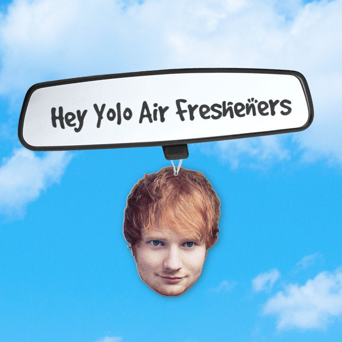 Ed Sheeran Inspired Air Freshener Car Accessory Pop Art Etsy