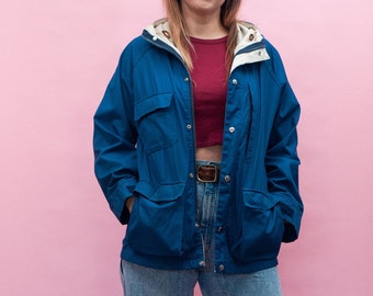 Woolrich Mountain Parka Chambray 1980 Vintage Woolrich Coat