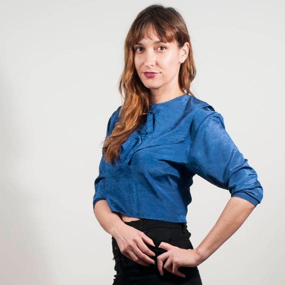 Sailor Croptop Vintage Croptop 60s style top Vinta