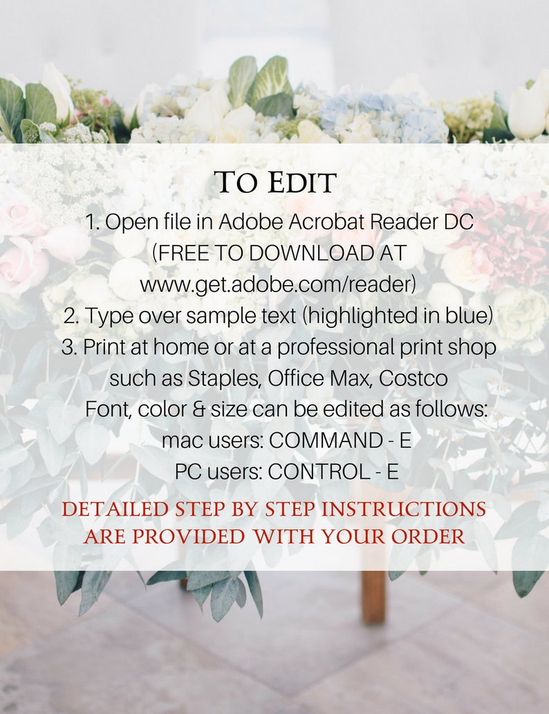 Blush Wedding Editable PDF Boho Wedding #IDWS502/_35C Shower Invite Floral Wedding Navy Wedding Navy Bridal Shower Invitation Template