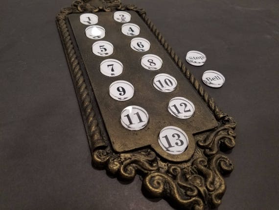 Elevator Trio 13 Floor Panel Call Button Panel And Elevator Etsy