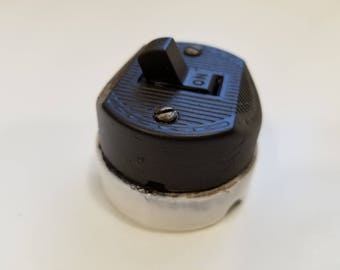 Vintage Ceramic Light Switch Resin Replica | Etsy