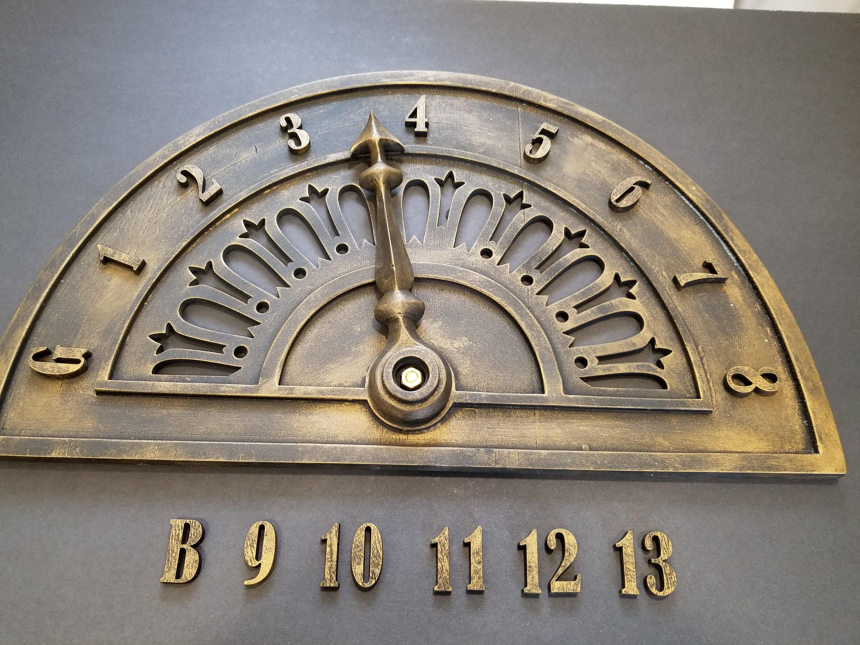 Vintage Elevator Dial Replica - Etsy