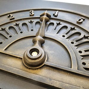 Vintage Elevator Dial Replica