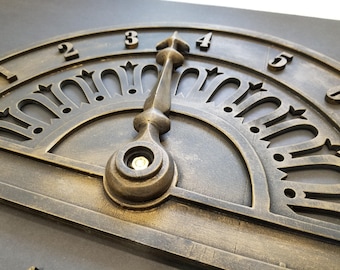 GIANT Vintage Elevator Dial Replica