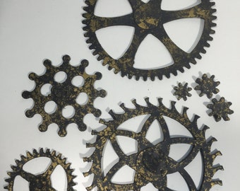 Decorative Resin Gears