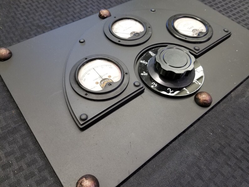 Large Industrial Gauge Panel Etsy