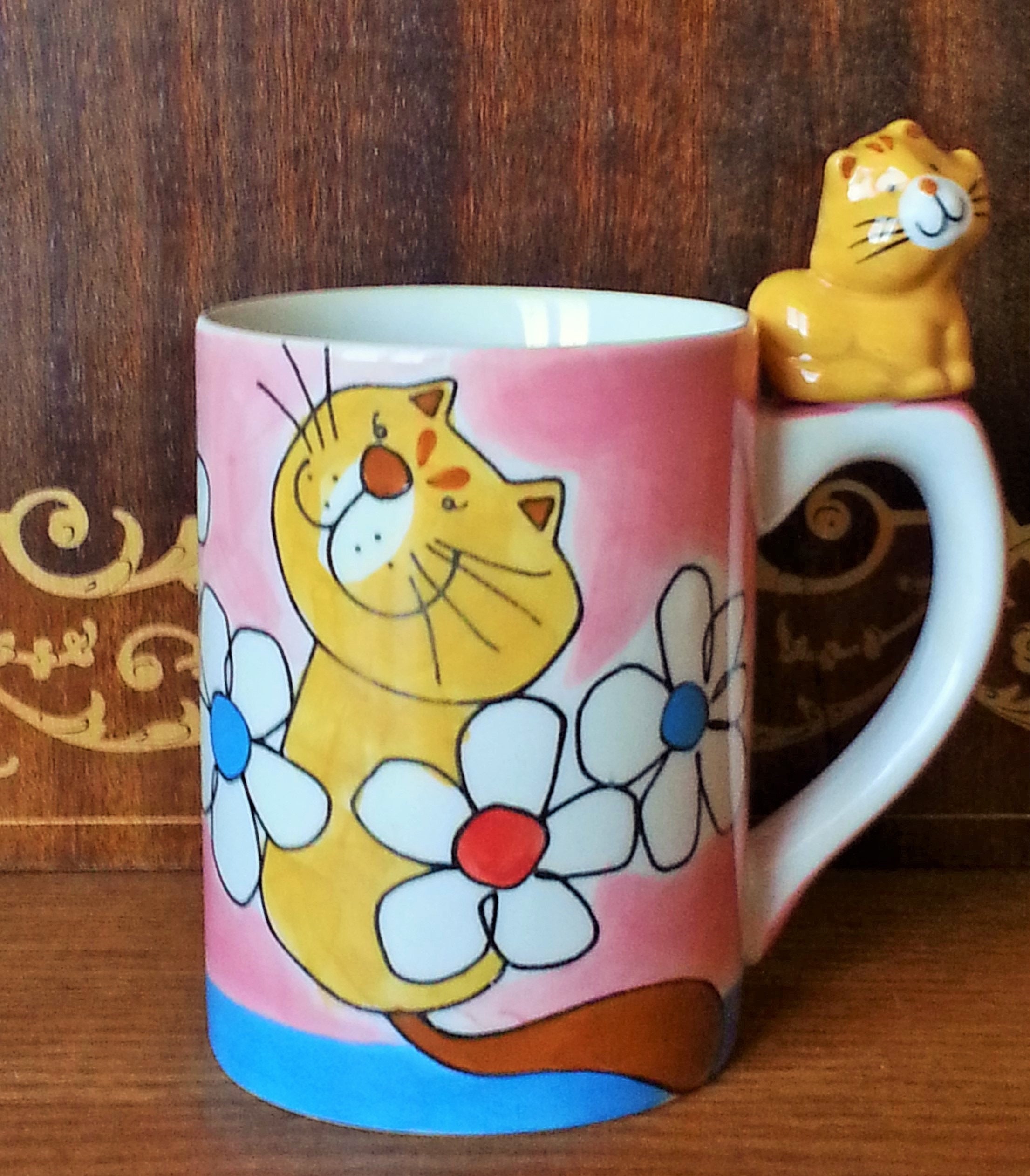 Cat Coffee Mug Etsy