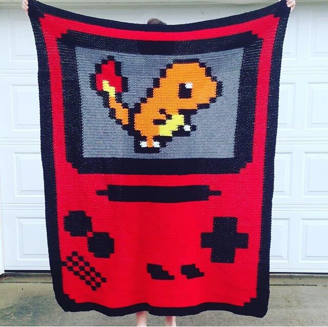 Charizard Graph Pattern Charizard - Pattern - Pokemon Graph - Etsy