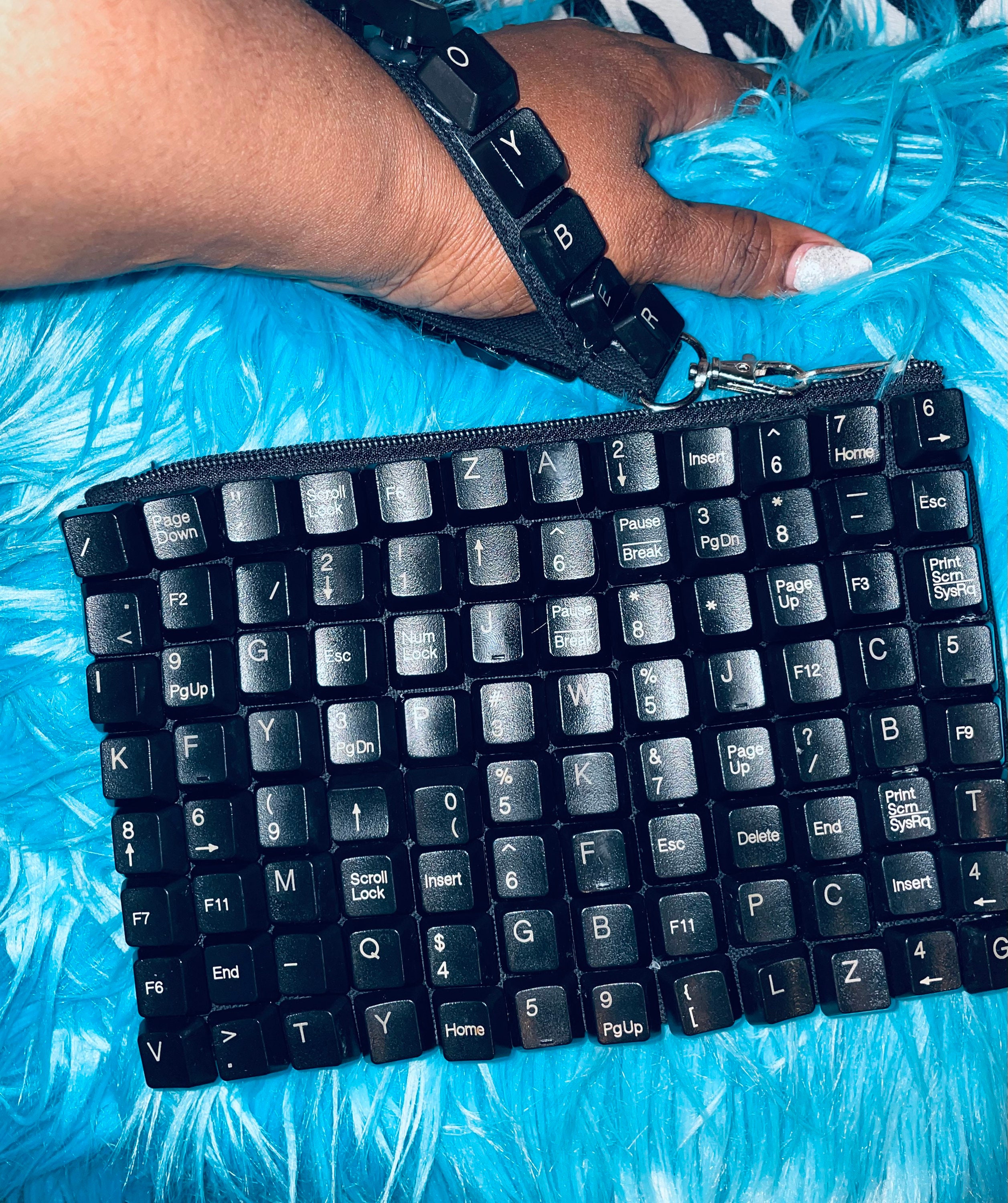 Computer Keyboard Wristlet Purse Etsy