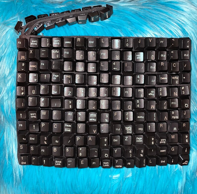 Computer Keyboard Wristlet Purse Etsy