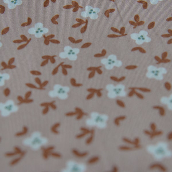 Children's fabric meterware fabric jersey stray flowers pastel cute jersey knit lijo children's fabrics fabric organic gots LIJO