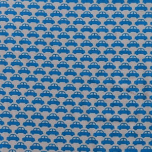 stof stof jersey &quot;auto&#39;s&quot; licht blauw / blauw jersey gebreide stof lot jersey gebreide stof LIJO