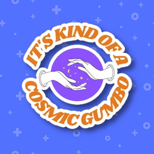Sticker, Detective Crashmore  Sticker, Cosmic Gumbo Sticker
