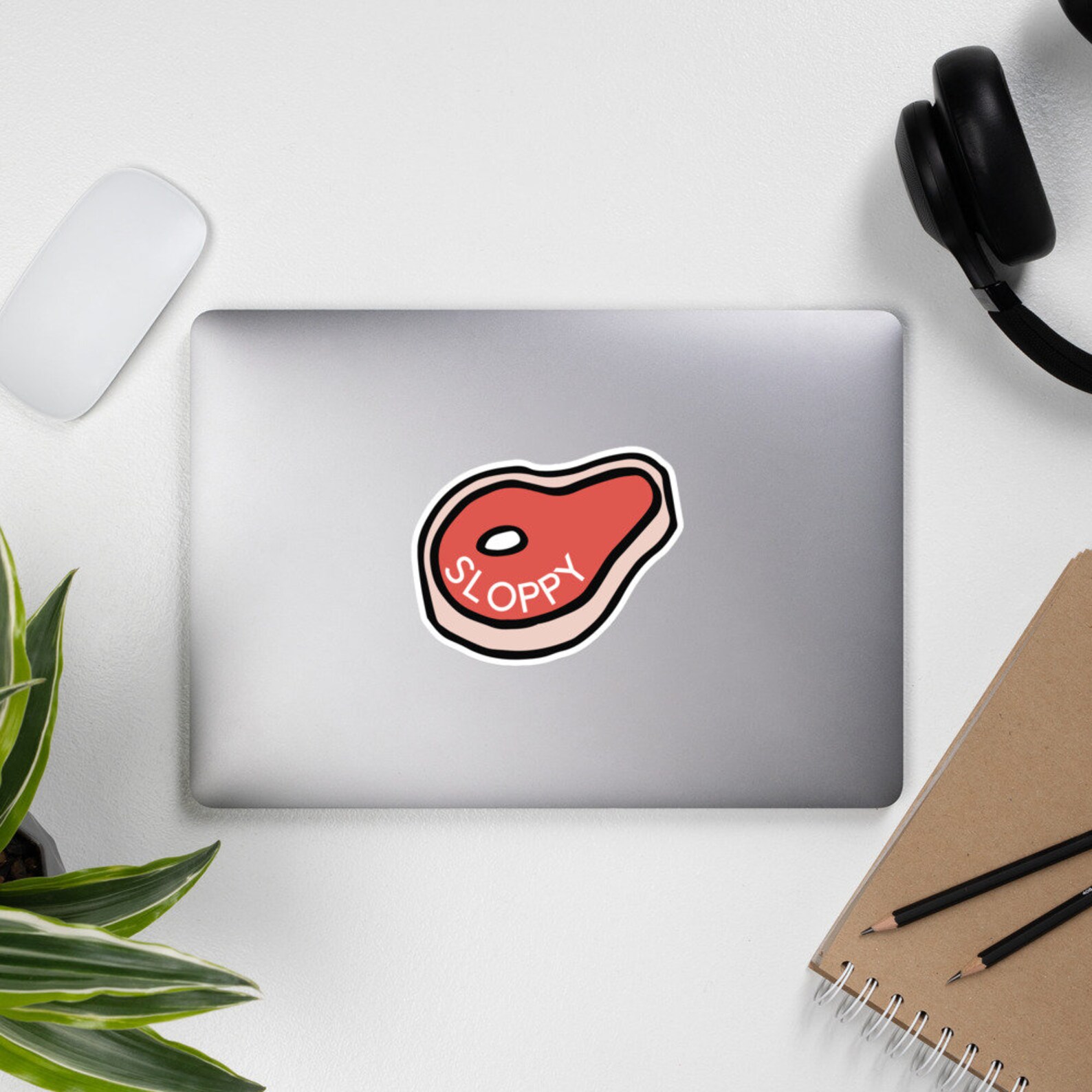 I Think You Should Leave Sloppy Steak Cartoon Sticker Baby Etsy