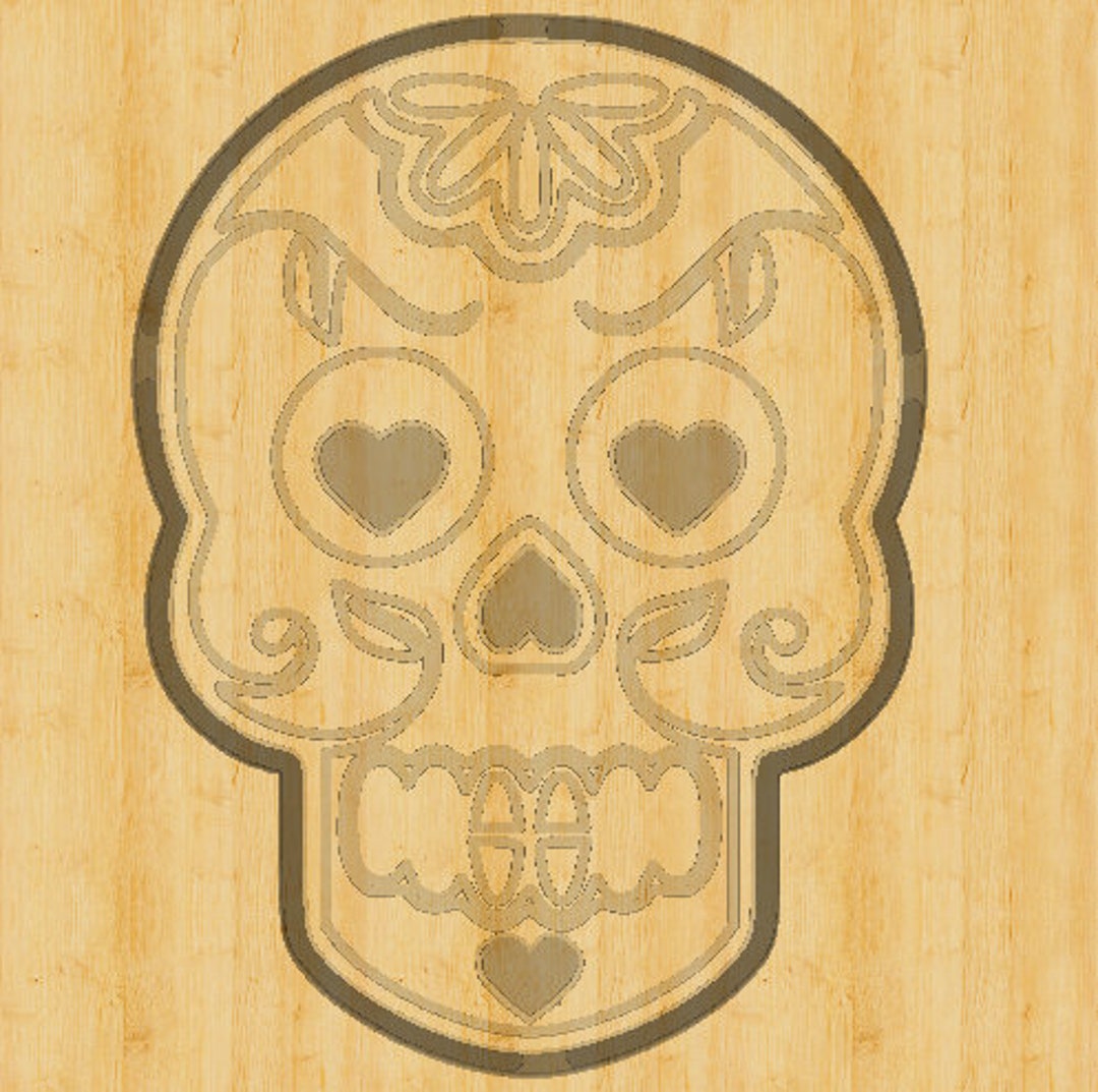 Sugar Skull, Day of the Dead, Dia De Los Muertos for the Carbide 3D ...