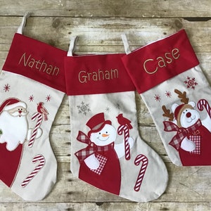 Personalized Christmas stocking , monogrammed christmas stocking , custom christmas stocking , personalized stocking
