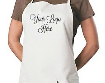 Logo 3 pocket Apron, custom apron,Personalized Apron  Custom Embroidered Apron Company logo Custom logo Custom Embroidered Apron