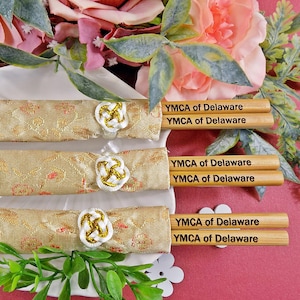 New Personalized Chopsticks, Save the date, Wedding Favor Chopsticks, Engraved Chopsticks, Wedding Gift, Party Favors, Bulk, Min.Order 30pr