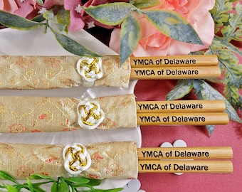 New Personalized Chopsticks, Save the date, Wedding Favor Chopsticks, Engraved Chopsticks, Wedding Gift, Party Favors, Bulk, Min.Order 30pr