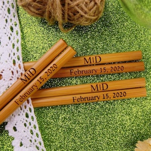 New personalized Chopsticks,Save the date, Wedding Favor Chopstick, Engraved Bamboo Chopsticks, Wedding Gift, Wedding Favors, Min.Order 30pr