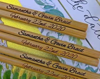 New personalized Chopsticks,Save the date, Wedding Favor Chopstick, Engraved Bamboo Chopsticks, Wedding Gift, Wedding Favors, Min.Order 30pr