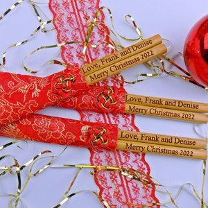 Bacchette Premium, Bacchette Personalizzate, Bomboniere Cinesi per Nozze, Regalo per la Doccia, Decorazioni per Feste, Decorazioni per Inviti, Bomboniere per Feste, Save the Date