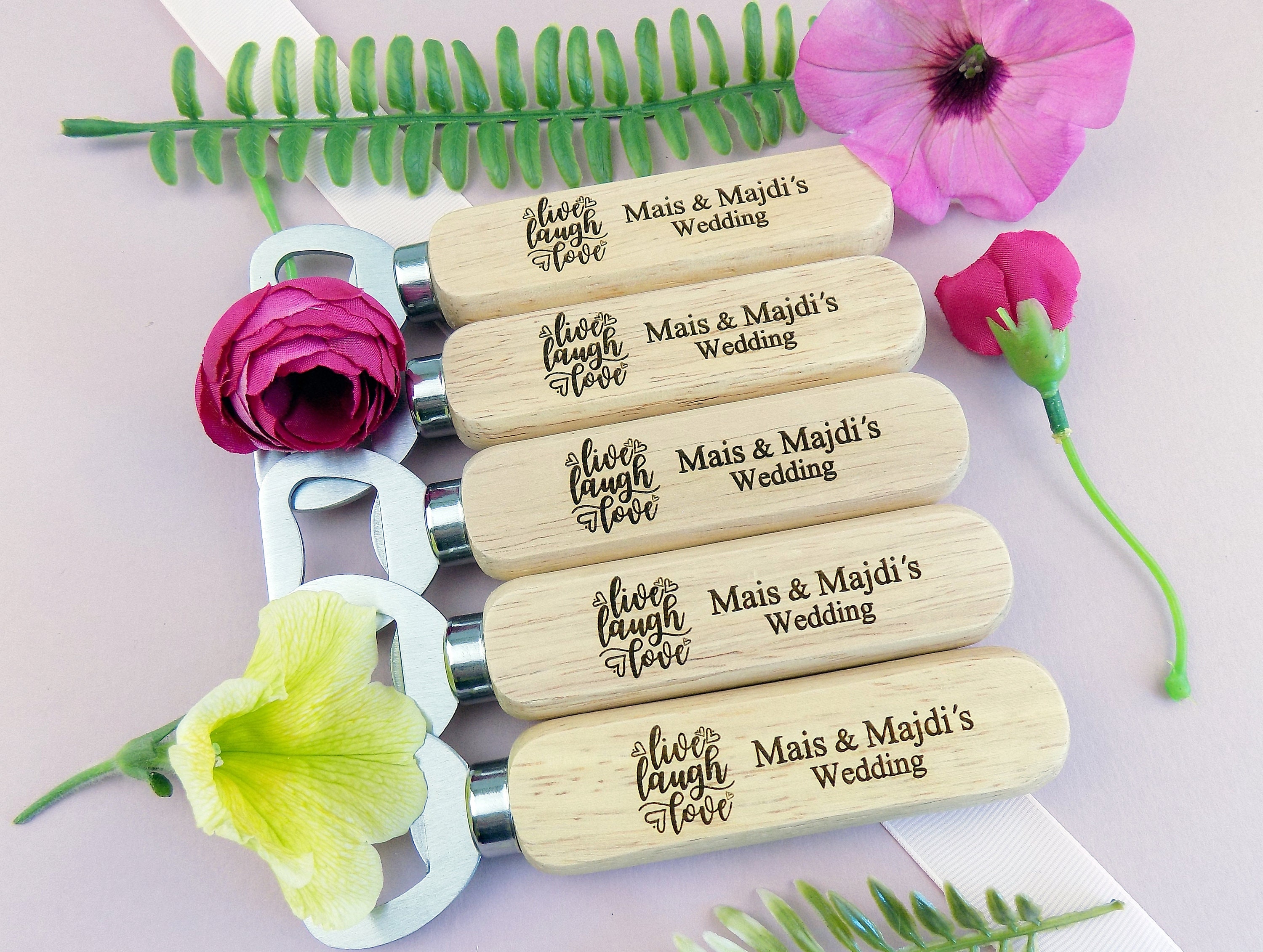 Bulk Engraved Bottle Opener Party Favors Wedding favors for Etsy