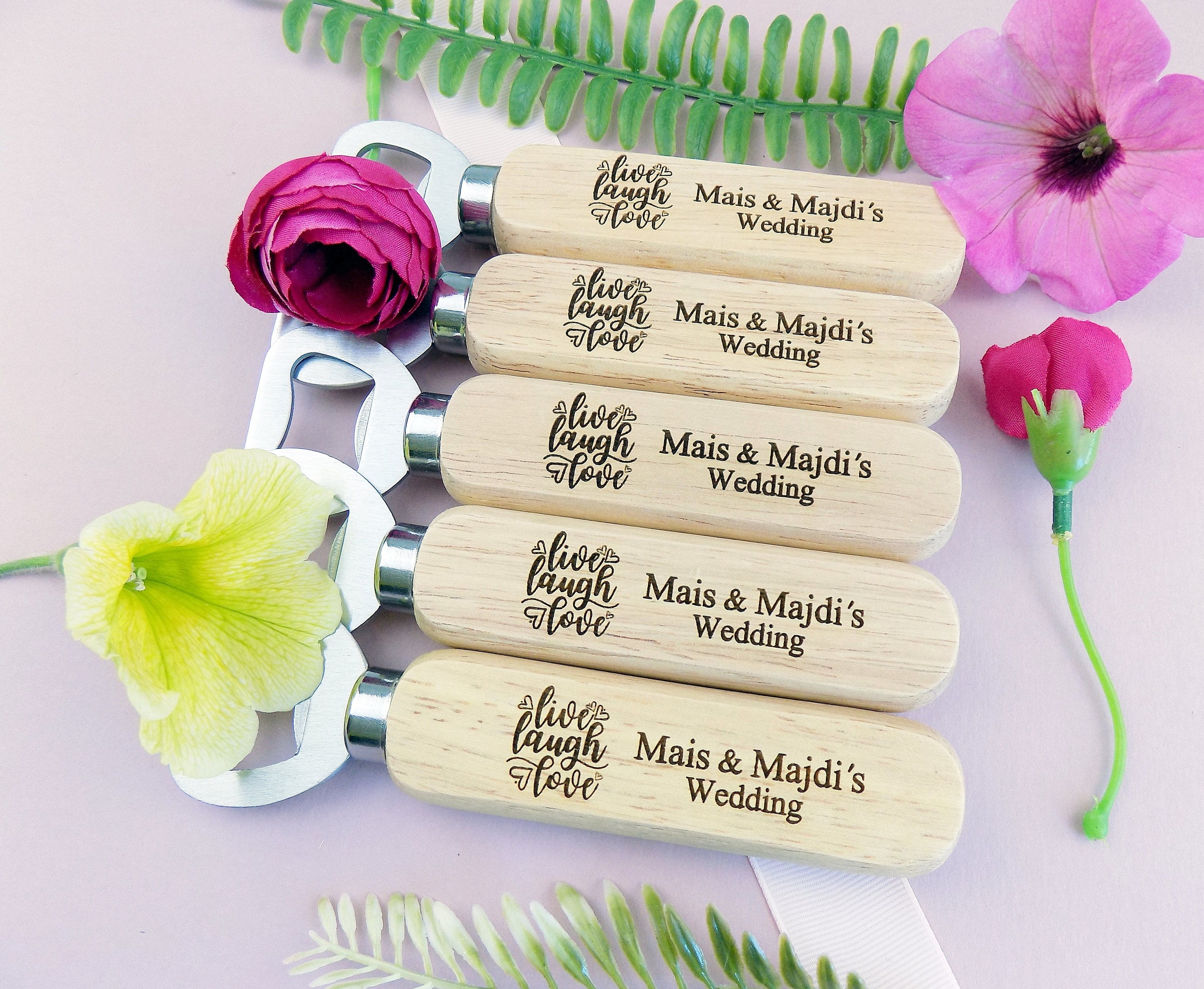 Bulk Engraved Bottle Opener Party Favors Wedding favors for Etsy