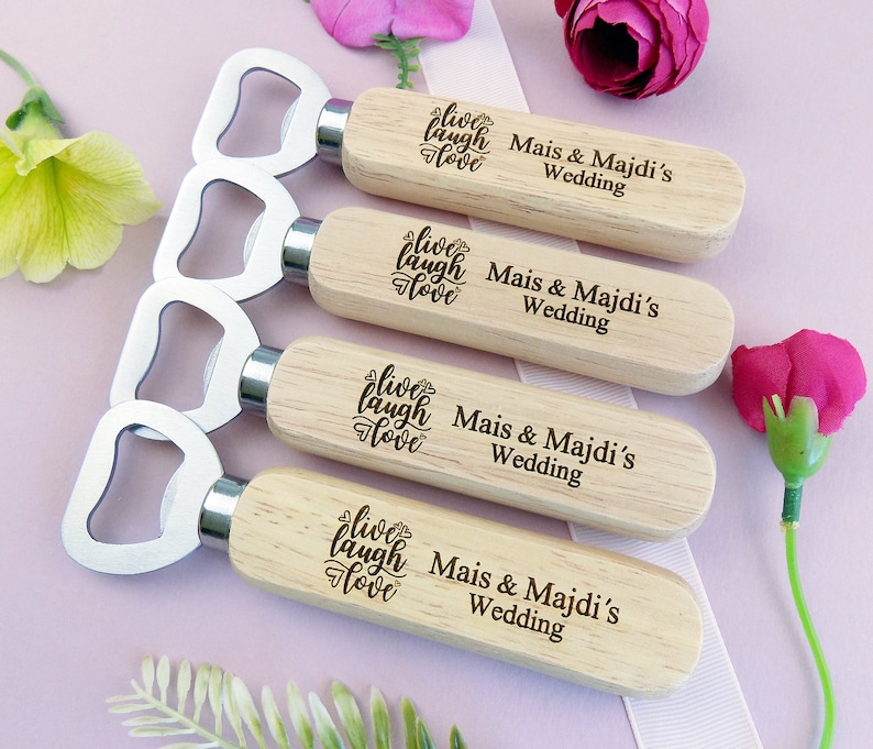 Bulk Engraved Bottle Opener Party Favors Wedding Favors for - Etsy