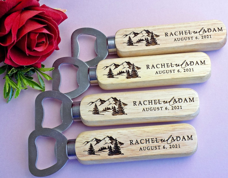 Bulk Engraved Bottle Opener Party Favors Wedding Favors for Etsy