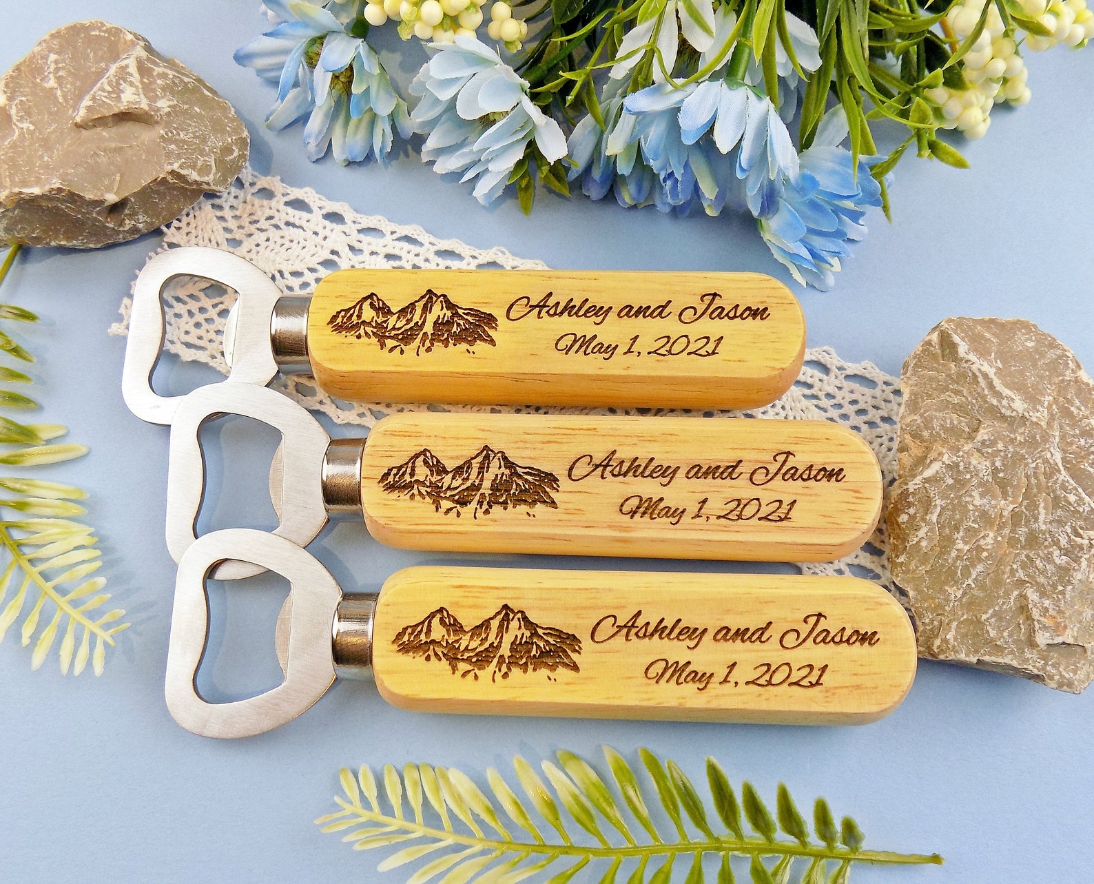 Bulk Engraved Bottle Opener Party Favors Wedding Favors for Etsy
