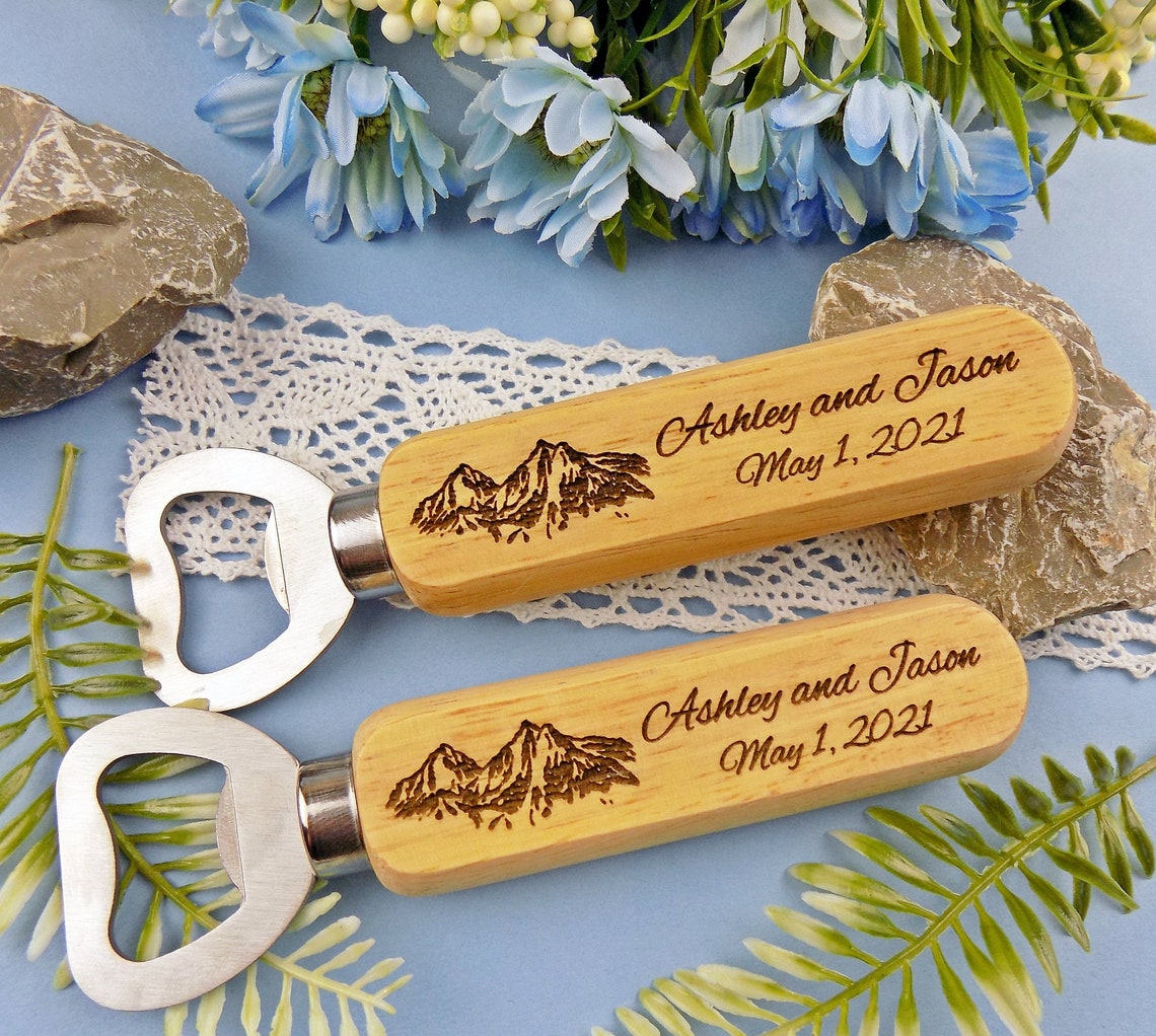Bulk Engraved Bottle Opener Party Favors Wedding favors for Etsy