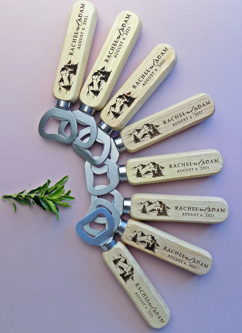 Bulk Engraved Bottle Opener Party Favors Wedding Favors for Etsy