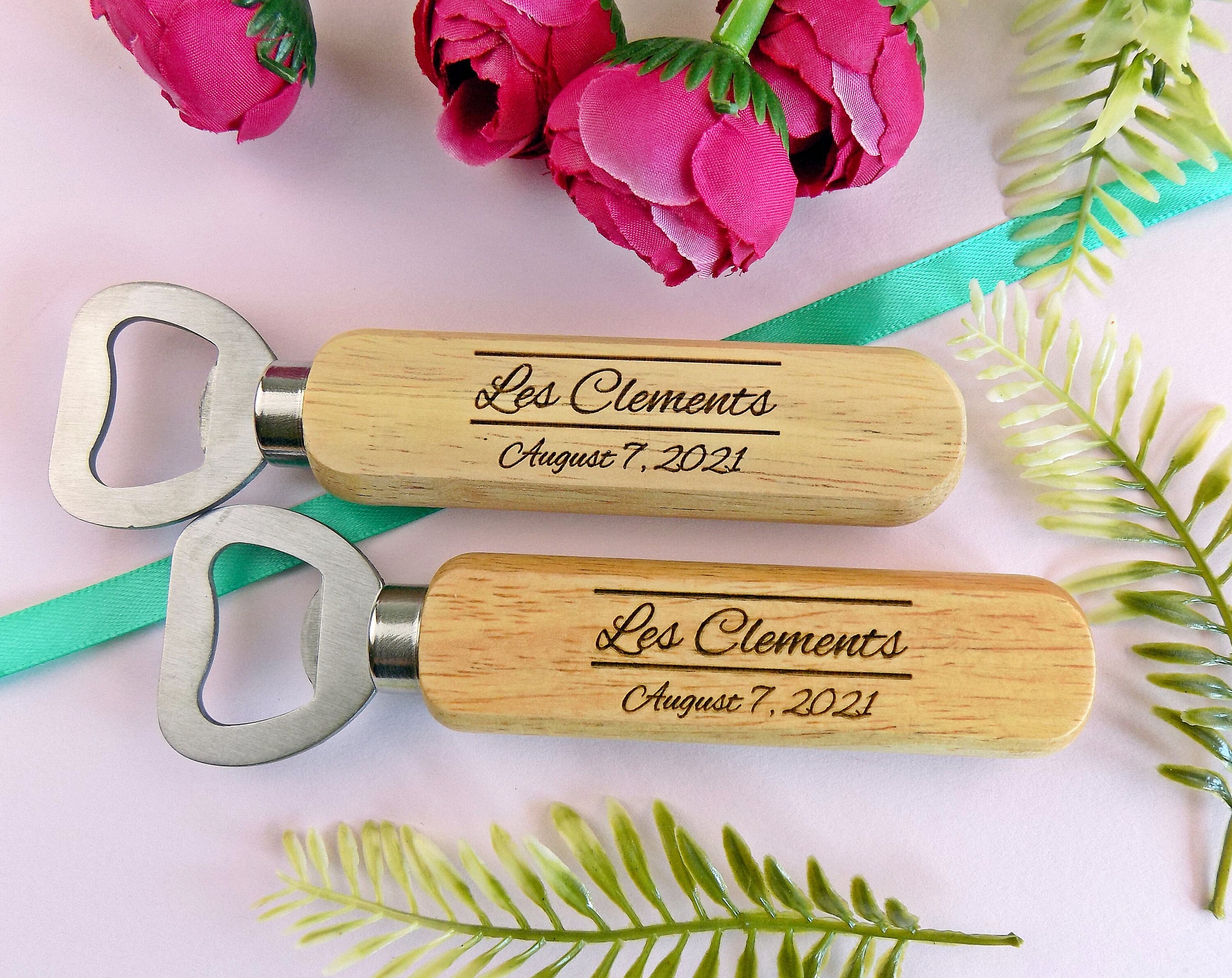 Bulk Engraved Bottle Opener Party Favors Wedding favors for Etsy