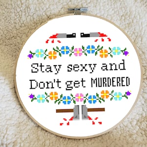 SSDGM 8&quot; Hoop Cross Stitch - PATTERN