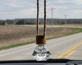 Car Diffusers | Glass Auto Air Diffuser Fresheners | Boho Style Air Freshie