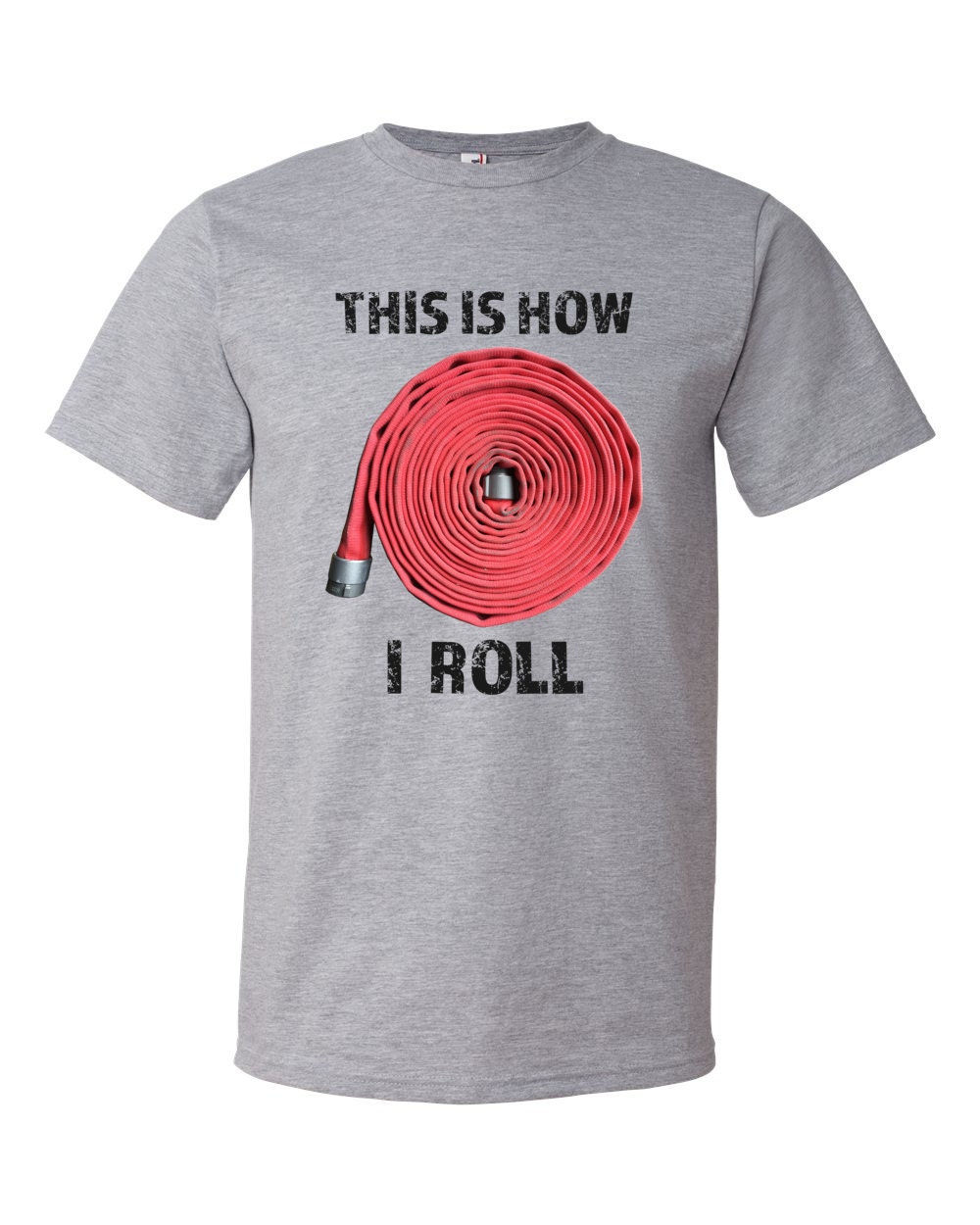 nøje madlavning glemme This is How I Roll Guys Firefighter T-shirt Gift for - Etsy