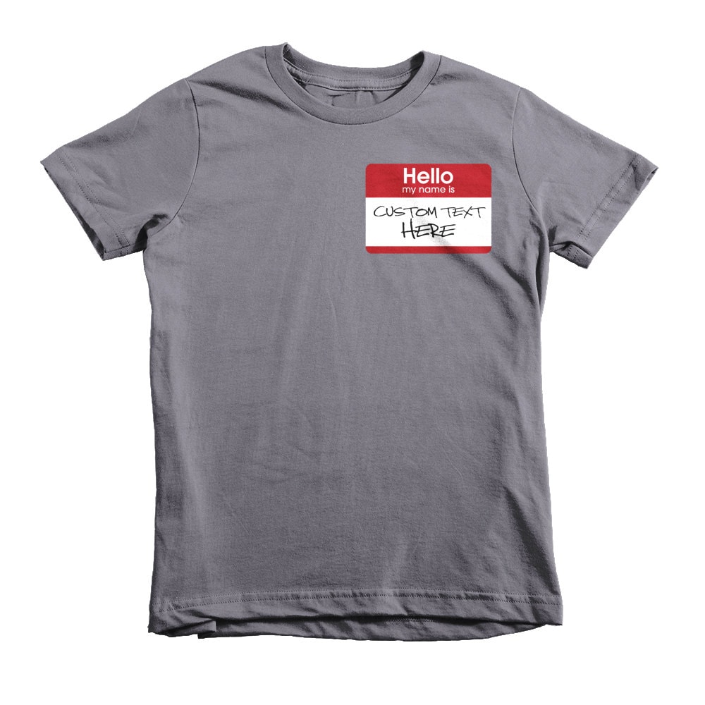 hello my name is shirt