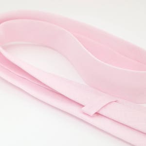 Blush pink Tie For Wedding / Necktie For Groomsmen / Blush pink Pocket Square With Tie / Blush pink Men's Tie / Blush pink Bow tie For Men image 2
