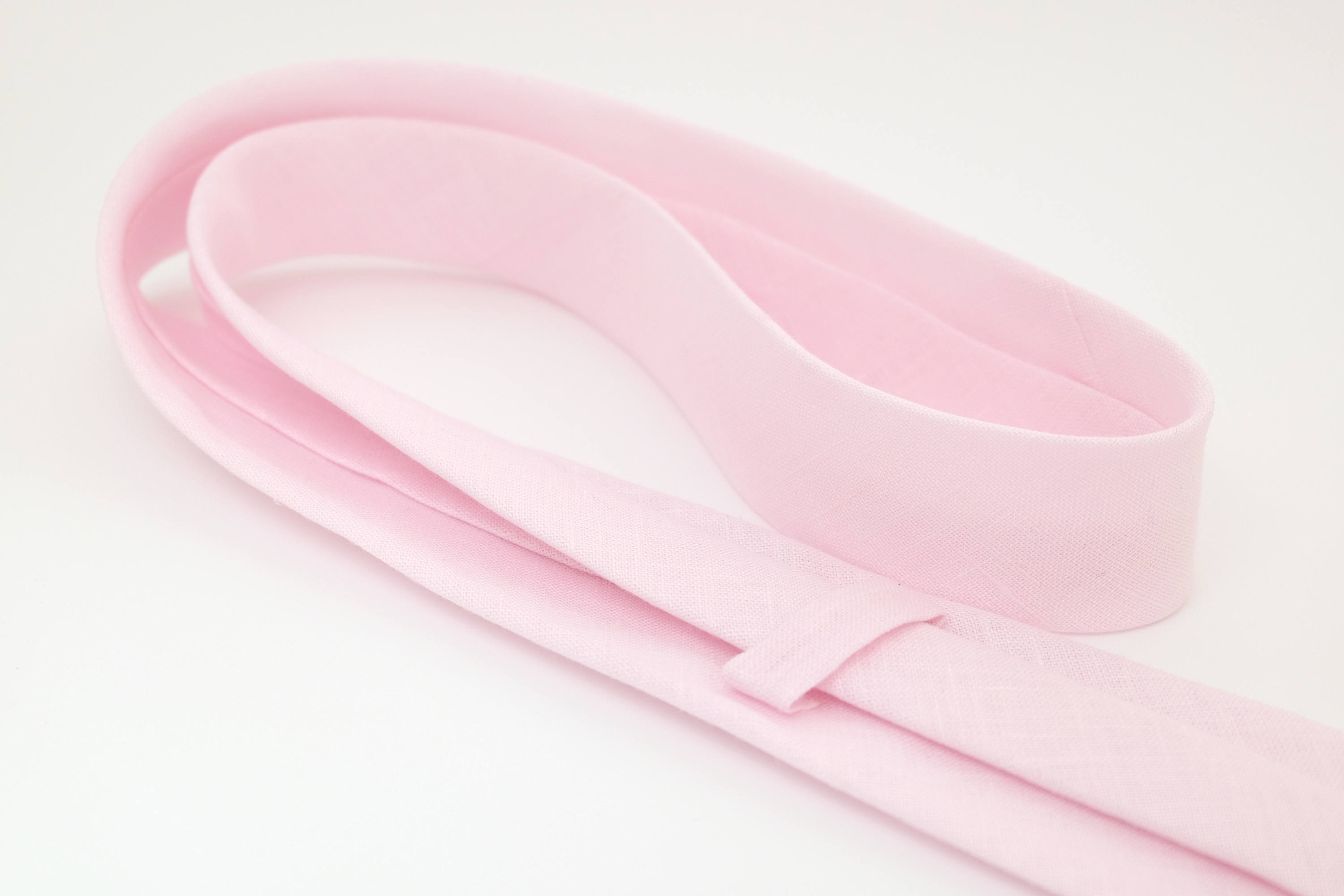 blush tie for wedding