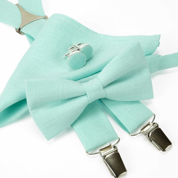 Mint Suspenders Etsy