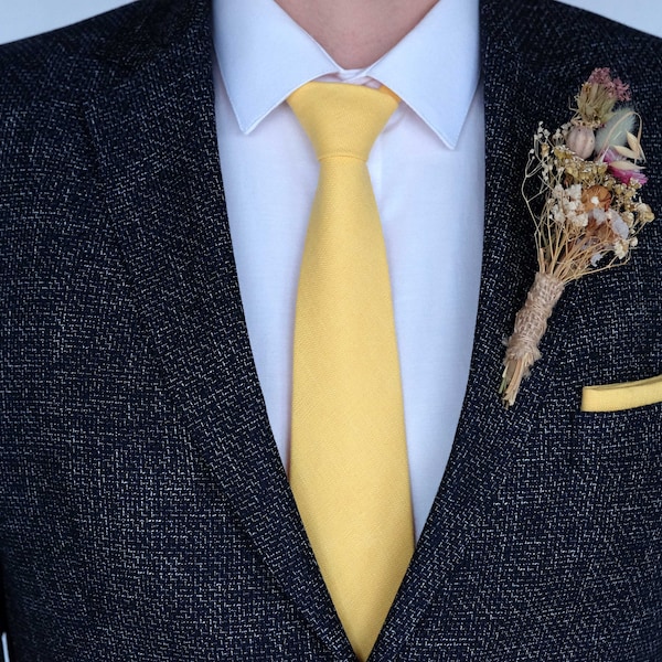 kohls yellow tie