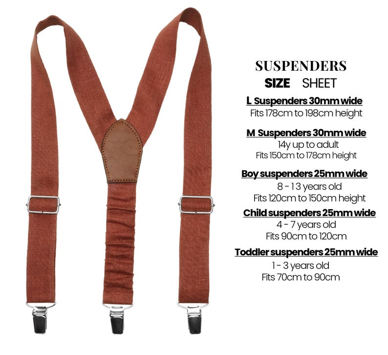 Mens Orange 100cm Suspenders & Matching Bow Tie & Pocket Square Set main image 1