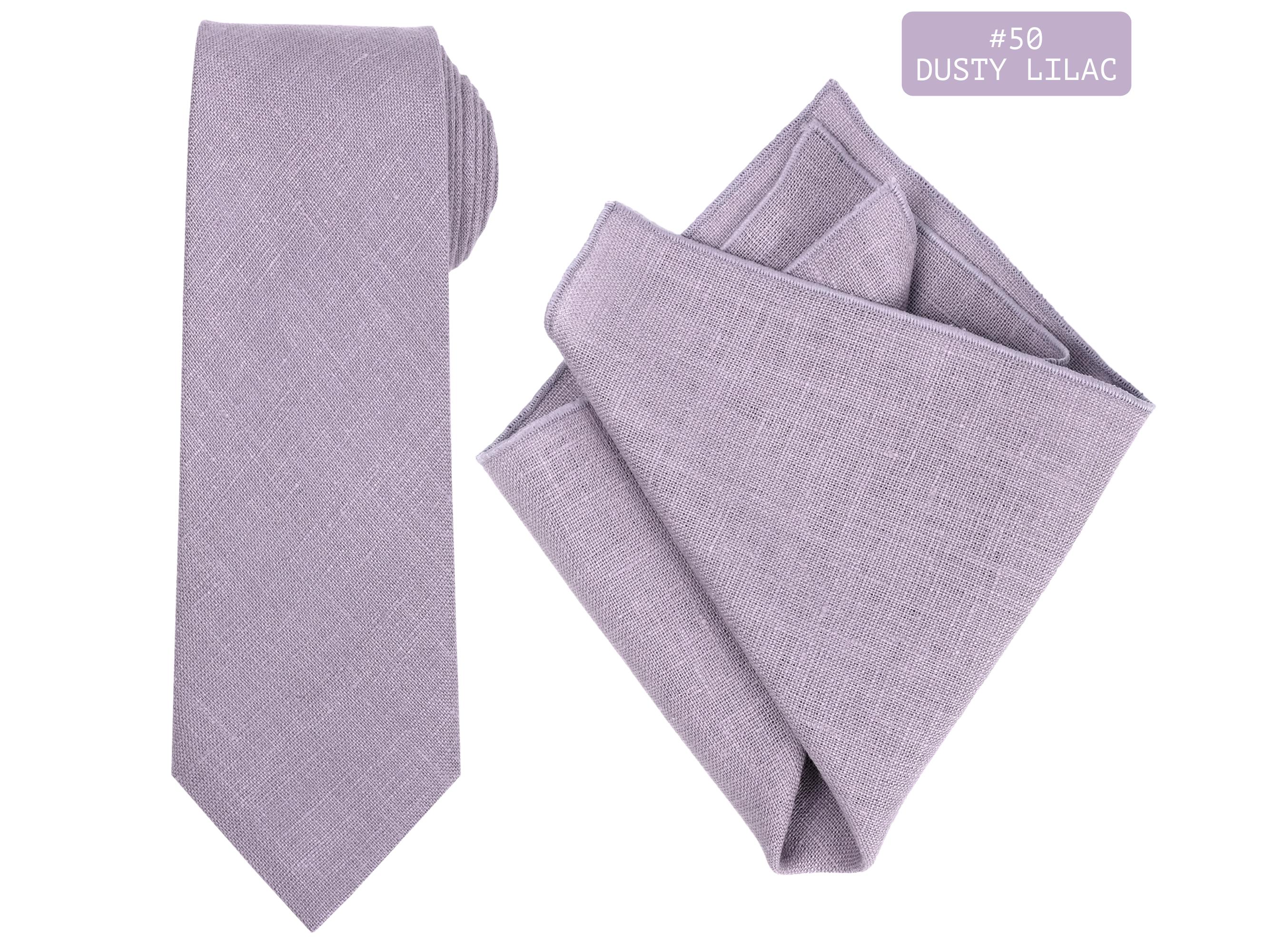 dusty lilac tie