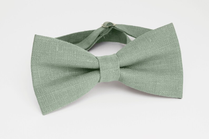 Bright Sage Green Bow Tie / Sage Green Boy's Bow Ties / Etsy Canada