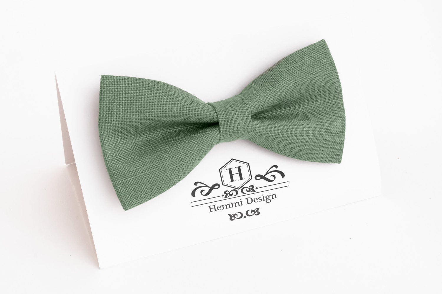 Sage Green Bow Tie for Wedding / Bow Tie for Groomsmen / Green Etsy UK