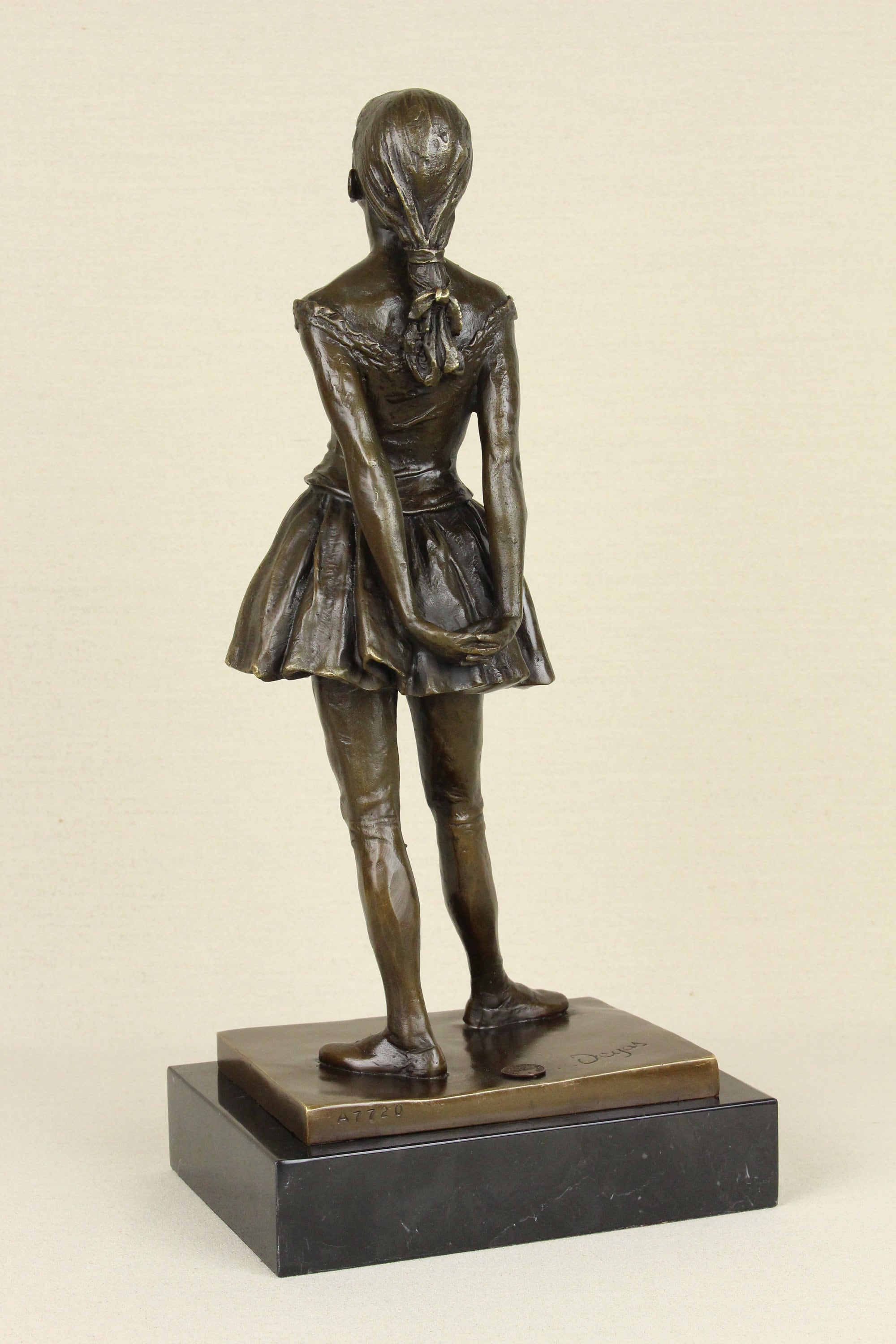 indre Uretfærdig Plante Bronze Sculpture Little Ballet Dancer After Edgar Degas - Etsy